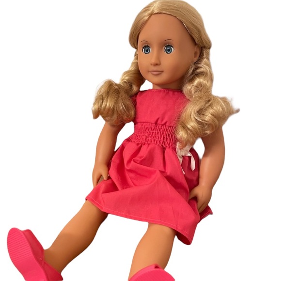 Our Generation Lily Anna 18” Doll & Horse Riding Set Clothing & Lemonade Set - Picture 14 of 16